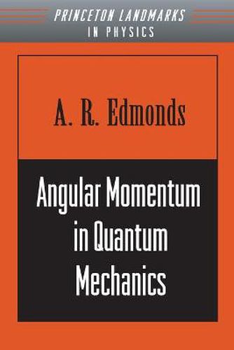 Cover image for Angular Momentum in Quantum Mechanics