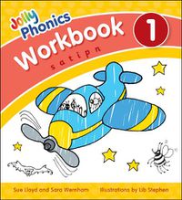 Cover image for Jolly Phonics Workbook 1: in Precursive Letters (British English edition)