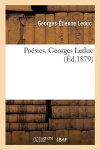 Cover image for Poesies. Georges Leduc