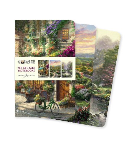 Cover image for Thomas Kinkade Set of 3 Mini Notebooks