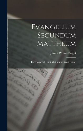 Cover image for Evangelium Secundum Mattheum