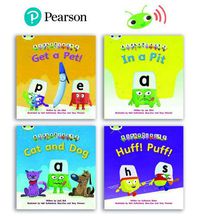 Cover image for Learn to Read at Home with Bug Club Phonics Alphablocks: Phase 2 - Reception Term 1 (4 fiction books) Pack B