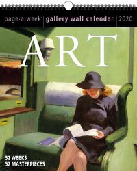 Cover image for Art Page A Week Gallery Wall Calendar 2020
