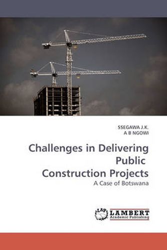 Cover image for Challenges in Delivering Public Construction Projects