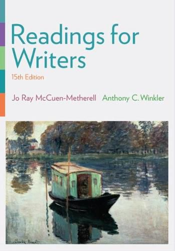 Cover image for Readings for Writers (with 2016 MLA Update Card)