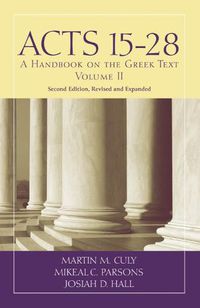 Cover image for Acts 15-28: A Handbook on the Greek Text