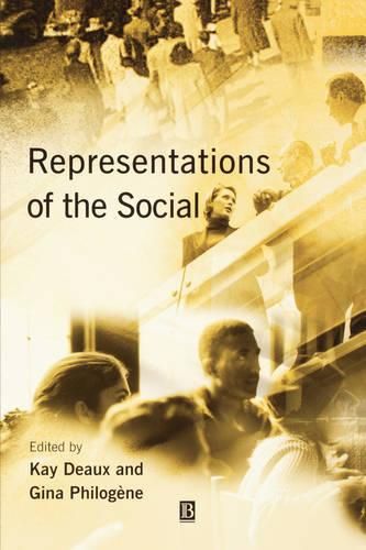 Cover image for Representations of the Social: Bridging Theoretical Traditions