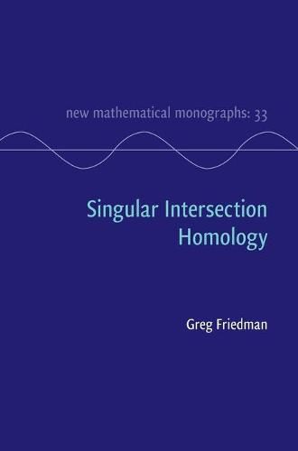 Cover image for Singular Intersection Homology