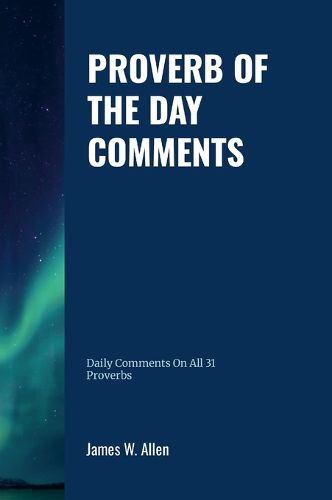Cover image for Proverbs of the Day Comments