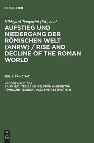 Cover image for Religion (Heidentum: Romische Religion, Allgemeines [Forts.])