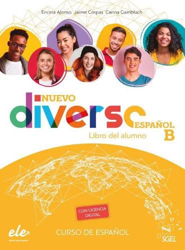 Cover image for Nuevo Diverso: Libro del alumno Espanol B + licencia digital (B1-B2)