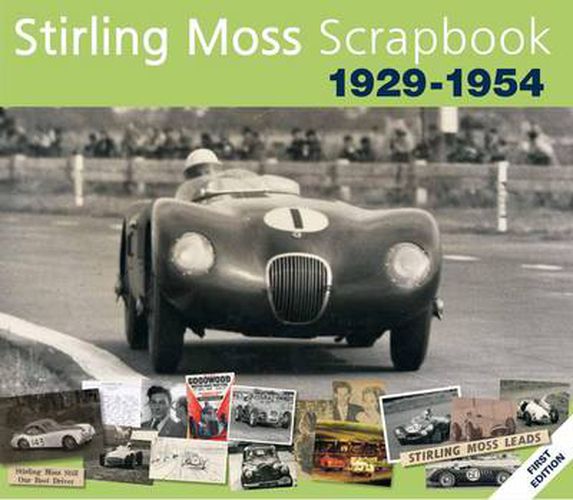 Cover image for Stirling Moss Scrapbook 1929 - 1954