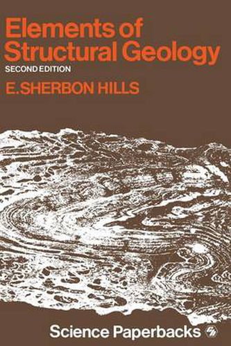 Cover image for Elements of Structural Geology