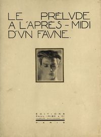 Cover image for Adolphe de Meyer: Le Prelude a l'apres-midi d'un faune