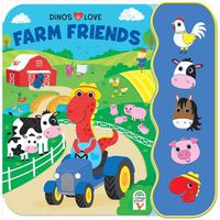 Cover image for Dinos Love Farm Friends