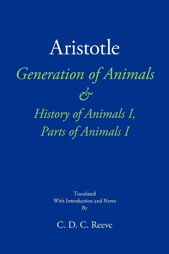 Cover image for Generation of Animals & History of Animals I, Parts of Animals I