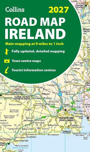 Cover image for 2027 Collins Road Map of Ireland
