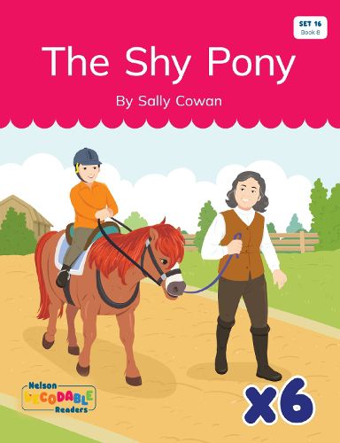 Cover image for The Shy Pony x 6 (Set 16, Book 8)