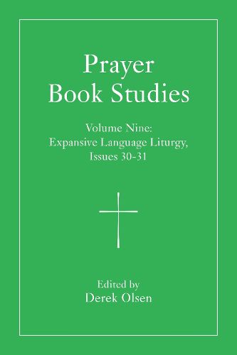 Cover image for Prayer Book Studies Volume Nine