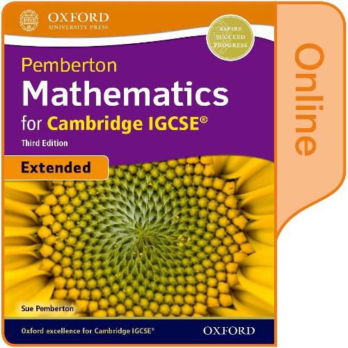 Pemberton Mathematics for Cambridge IGCSE (R): Online Student Book