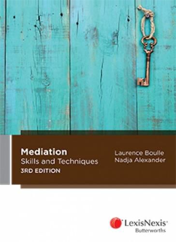 Cover image for Mediation Skills & Techniques