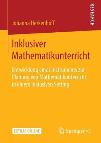 Cover image for Inklusiver Mathematikunterricht: Entwicklung Eines Instruments Zur Planung Von Mathematikunterricht in Einem Inklusiven Setting