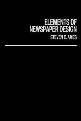 Cover image for Elements of Newspaper Design