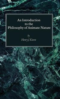 Cover image for An Introduction to the Philosophy of Animate Nature