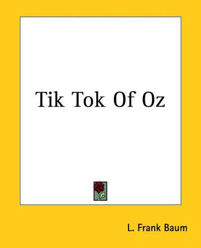 Cover image for Tik Tok Of Oz