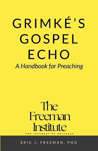 Cover image for Grimke's Gospel Echo