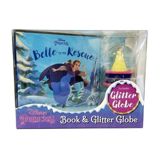 Disney Princess: Book & Glitter Globe