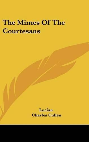 Cover image for The Mimes of the Courtesans