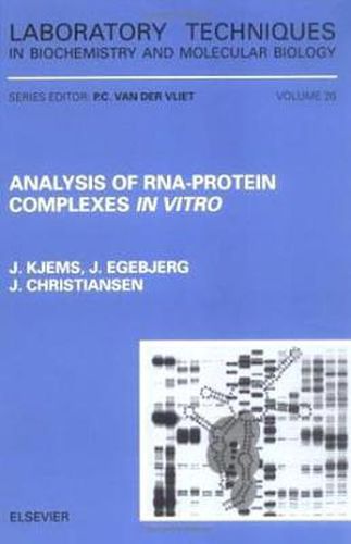 Cover image for Analysis of RNA-Protein Complexes in vitro