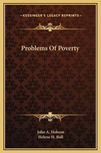 Cover image for Problems of Poverty