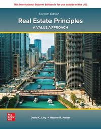 Cover image for Real Estate Principles: A Value Approach ISE