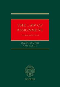 Cover image for The Law of Assignment