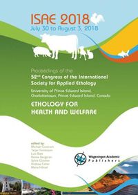 Cover image for Proceedings of the 52nd Congress of the International Society for Applied Ethology: Ethology for health and welfare