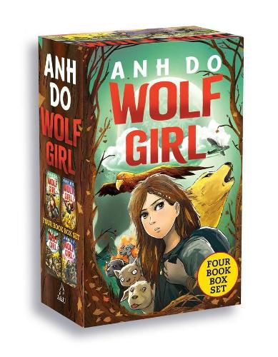 Cover image for Wolf Girl Four Book Box Set (slipcase)