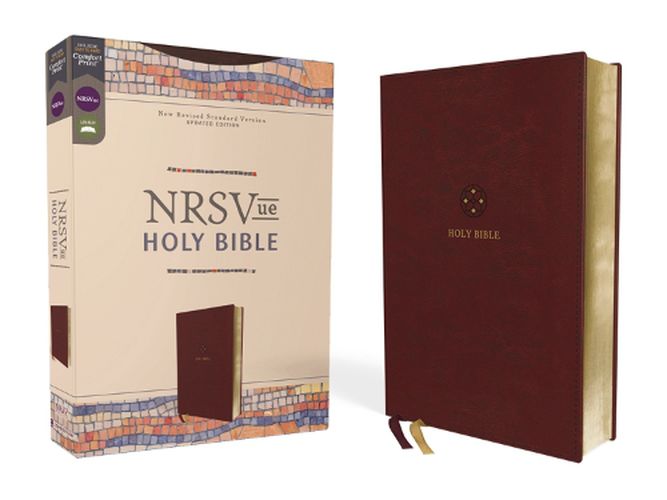 Cover image for NRSVue, Holy Bible, Leathersoft, Burgundy, Comfort Print