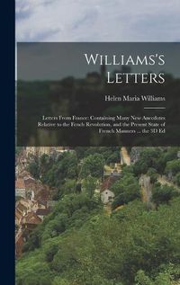 Cover image for Williams's Letters