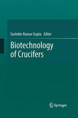 Cover image for Biotechnology of Crucifers