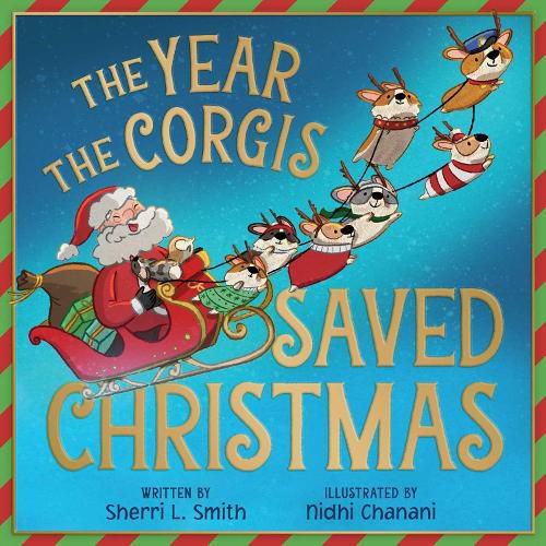 Cover image for The Year the Corgis Saved Christmas