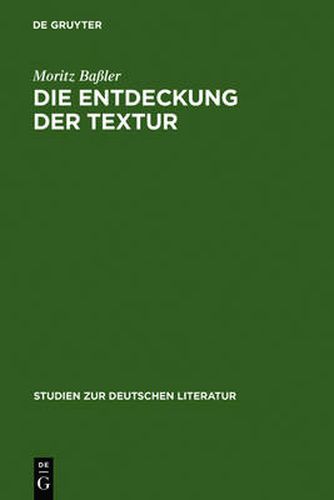 Cover image for Die Entdeckung der Textur