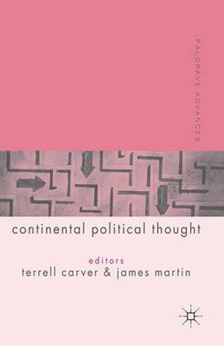 Cover image for Palgrave Advances in Continental Political Thought