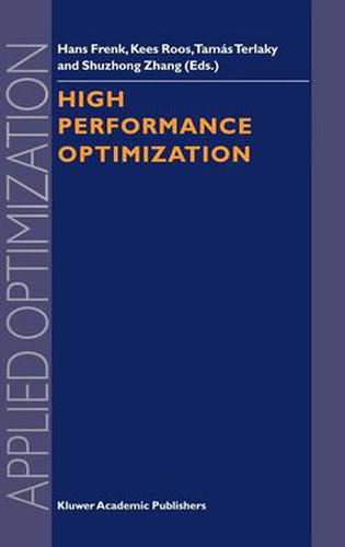 Cover image for High Performance Optimization