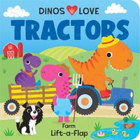 Cover image for Dinos Love Tractors