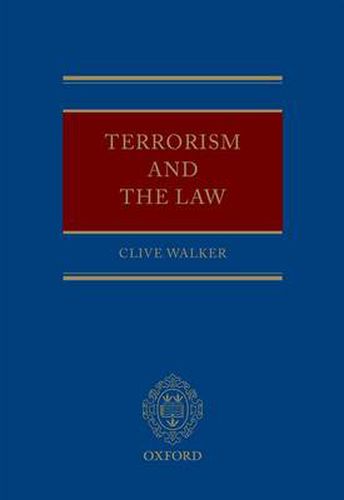 Cover image for Terrorism and the Law