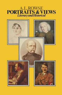 Cover image for Portraits and Views: Literary and Historical