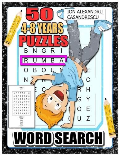 Cover image for 50 Intelligent Word Search Puzzles 4-8 Years for Clever Kids