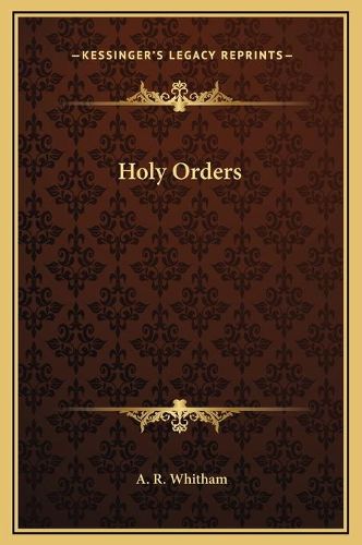 Cover image for Holy Orders